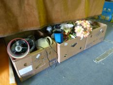 3 Boxes of China & Glassware