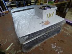 Double Bed Base completed with Memory Foam Double Mattress