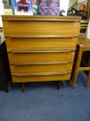 Teak Chest of 4 Drawers