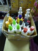 Box containing Mega Growth Oil - Organics Conditioner & Ors Olive Oil Heat Protection Serum