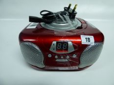 *Groove CD Radio Player