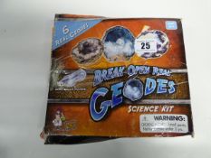 *Break-Open Real Geodes Set of 6 with Safety Goggles
