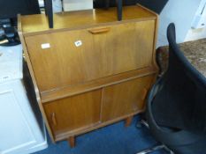 Teak Fall Front Bureau