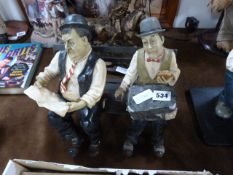 Laurel & Hardy Figurine