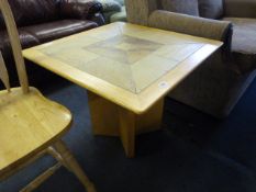 Tile Topped Coffee Table