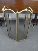 Brass Effect Fire Guard