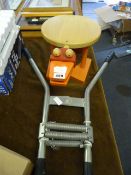 Child's Stool & Bull Worker