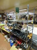 Chrome 6 Tier Shelf Unit