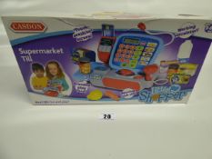 *Caston Supermarket Till with Working Calculator