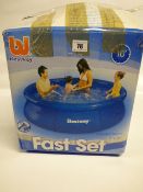 *Bestway Fast Set Inflatable Swimming Pool (244 x 66cm)
