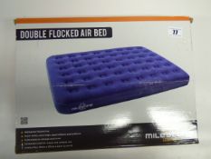 *Milestone Double Flock Airbed