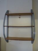 3 Tier Hanging Wall Shelf