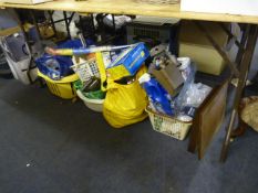 4 Bags & Boxes of Kitchenalia - Cleaning Materials etc
