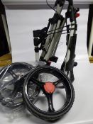 *EZ- Deluxe 3 Wheel Golf Trolley with Umbrella Holder
