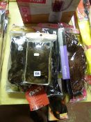 Quantity of Various Extensions & Pony Tails etc
