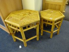 2 Wicker Occasional Tables