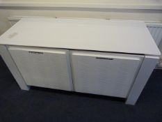 Modern White 2 Door Sideboard