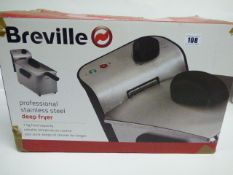 *Breville Professional Stainless Steel Deep Fat Fryer - 1kg Capacity