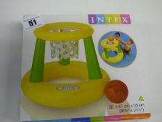 *Intex Inflatable Basket Ball Hoop