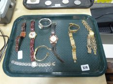 Tray of Lady's & Gents Wrist Watches