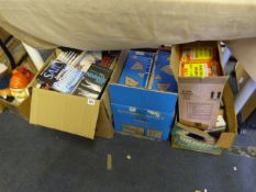 2 Boxes of Books - Box of Tapes & Box of Chinese Karaoke Tapes