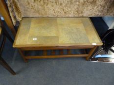 Tile Topped Coffee Table