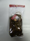 *Lady's Wig - Chocolate Brown with Blonde Highlights