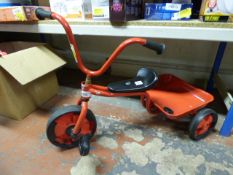 *Tricycle with Tray (Red)