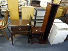 CD Tower - Shoe Rack & Stag Minstrel Bedside Cabinet