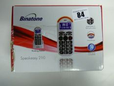 *Binatone Speak Easy 210 Telephone with Docking Station