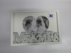 *Mr & Mrs Heart Photo Frame & Trinket Box