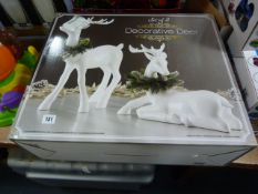 *Set of 2 Decorative Deers