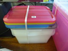 *Iris 5pk 15 L Storage Containers