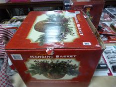 *Illuminated Hanging Basket