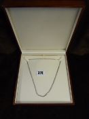 *14 Carat White Gold Necklace