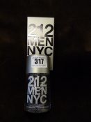 *Boxed Carolina Herrera 212 Men NYC Eau De Toilette Spray