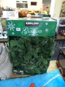 *KS Pre-Lit 9ft Garland