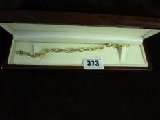 *14 Carat Gold Twist Bracelet