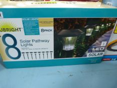 *Set of 8 Solar Pathway Lights