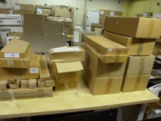 *21 Boxes of Artificial Coal & Logs