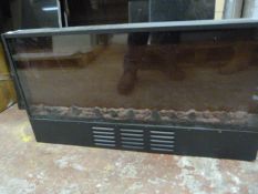 *Celsi Wall Hung Electric Fire Model Electric Flame - As Found