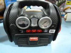 *12 Volt Power Station Comprising of Light - Air Compressor & Jump Start Pack