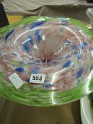 Murano Style Fruit Dish