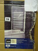 *Homebase Square Patterned Glass Shower Bath Screen