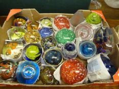 Collection of Glass Paperweights