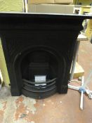 *Gallery Cast Iron Fire Place - Complete