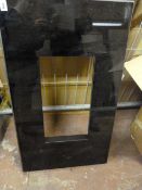 *Wall Mounted Black Fire Surround