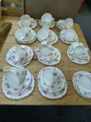 35 Pieces of Bone China Tea Set