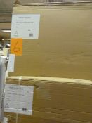 *800 x 1200mm Bow Front Shower Tray Complete with 800mm Slide Panel