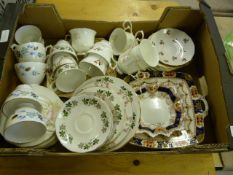 Boxed Lot of Part Tea Services